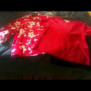 Jacket and matching top